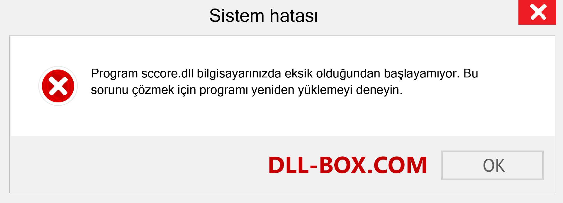 sccore.dll dosyası eksik mi? Windows 7, 8, 10 için İndirin - Windows'ta sccore dll Eksik Hatasını Düzeltin, fotoğraflar, resimler